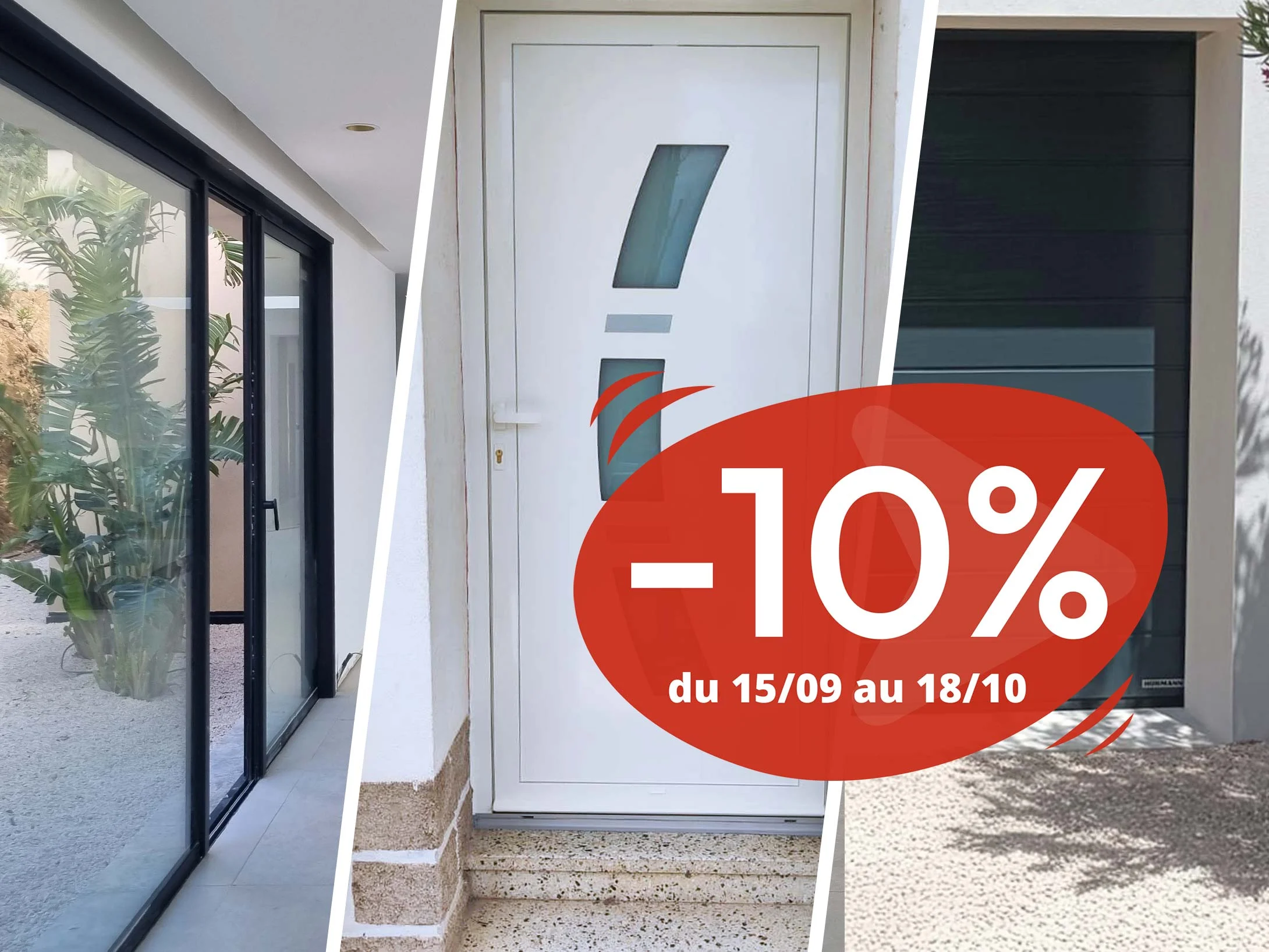 Promotion d'Automne 2025 -10% sur vos menuiseries ALU et PVC