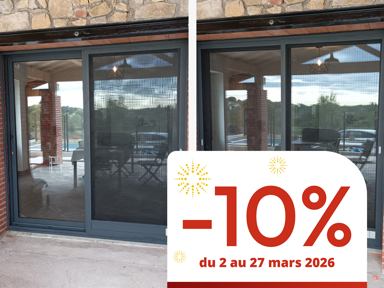 Pascal Menuiserie campagne de printemps 2026 moustiquaires promotion