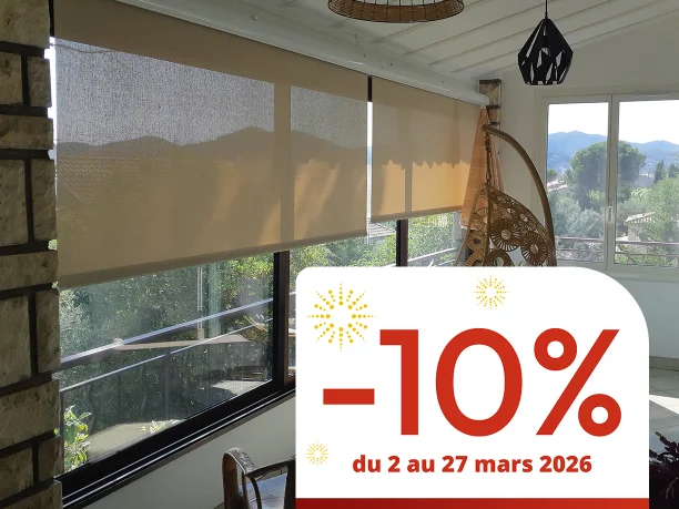 Pascal Menuiserie campagne de printemps 2026 stores promotion