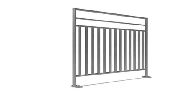 Les Garde-Corps à barreaudage Lhassa : Minimalisme et solidité