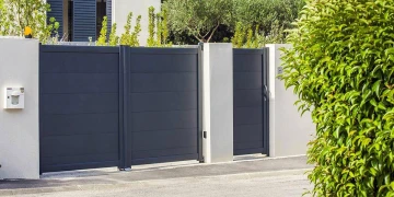 Portail battant contemporain Shar-pei®