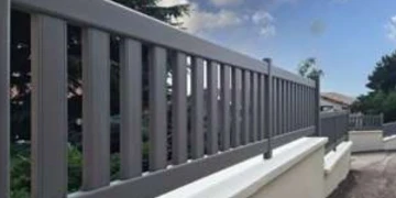 Clôtures aluminium ajourées