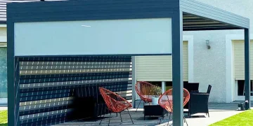 Store vertical Pergola Wallis&ZIP