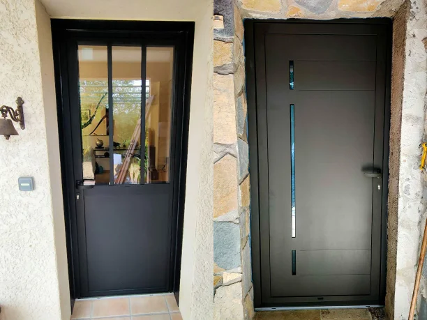 Actualités > Choisir sa porte d’entrée en aluminium